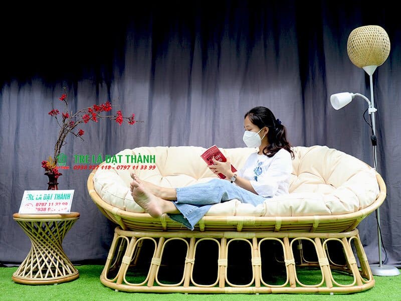 Ghế Mây Đọc Sách - GMDS005